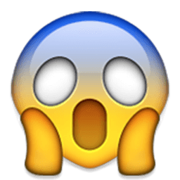 Face Screaming In Fear ID 51 Emoji Co Uk