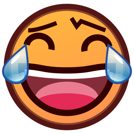 Smiley Face With Tears Of Joy Emoji Crying Emoticon Smiley Png Images