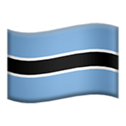 Flag Of Botswana Emoji