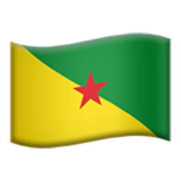 Flag Of French Guiana Emoji