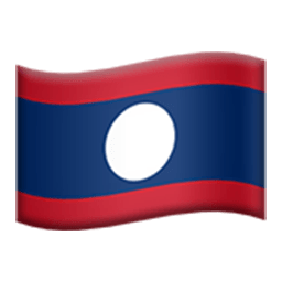 Flag Of Laos Emoji