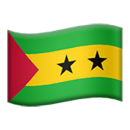 Flag Of São Tomé And Príncipe Emoji