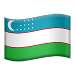 Flag Of Uzbekistan Emoji