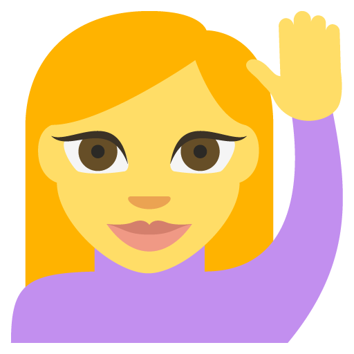 Person Raising Both Hands In Celebration Emoji for Facebook, Email ...