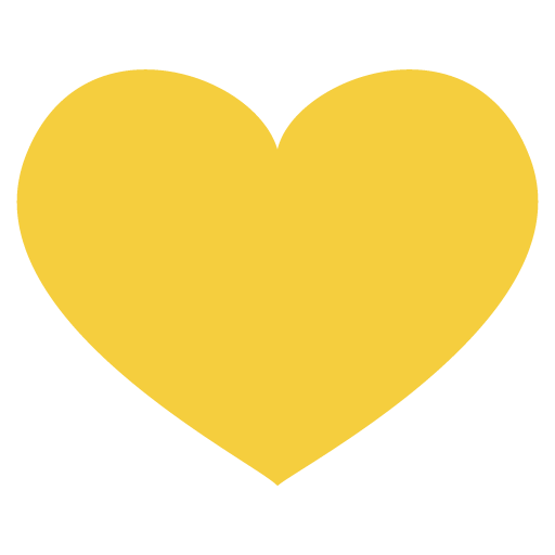Yellow Heart Emoji Wallpaper