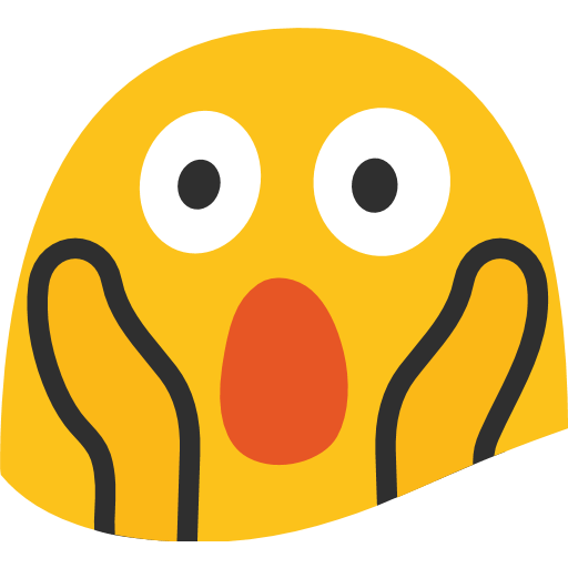 Face Screaming In Fear Joypixels Sticker - Face Screaming In Fear Joypixels  Screaming - Discover & Share GIFs