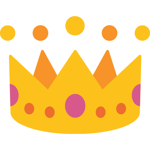 Crown Emoji for Facebook, Email & SMS | ID#: 198 | Emoji.co.uk