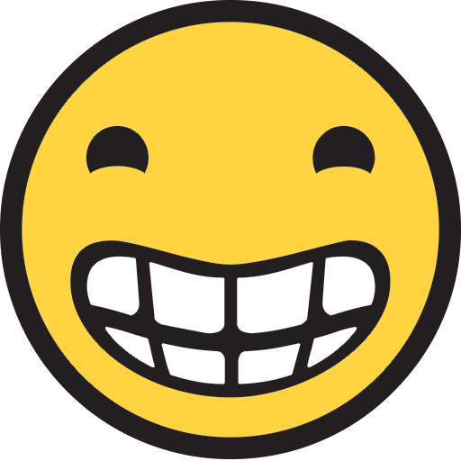 Grinning Face With Smiling Eyes Emoji Clipart Free Download Images