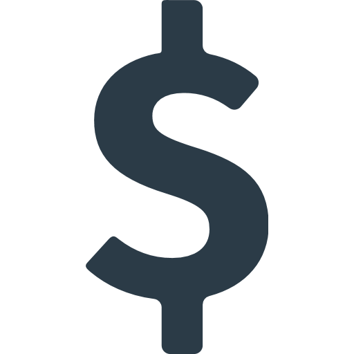 Heavy Dollar Sign | ID#: 12141 | Emoji.co.uk