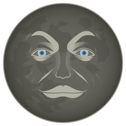 New Moon With Face ID 12504 Emoji co uk