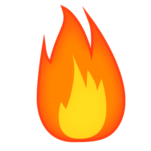 hair on fire emoji