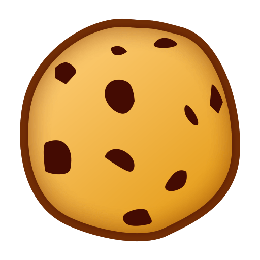 Blue Emoji Cookie
