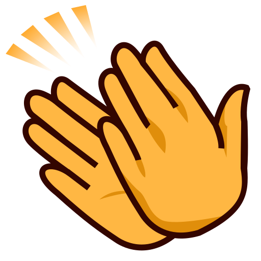 Clapping Hands Sign Emoji for Facebook, Email & SMS ID 12297